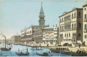BUGATTO Luigi 1800-1800,A) Canal Grande con la Punta della dogana b) Venez,Porro & C. IT 2006-11-23