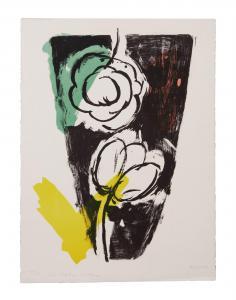 BUGEAUD Marie Claude 1941,La rose noire,1989,Artprecium FR 2017-12-03