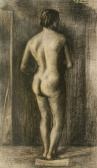 BUGIANI Pietro 1905-1992,Nudo femminile,1932,Fabiani Arte IT 2008-09-27