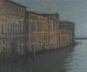 BUHLER Robert 1916-1989,Grey Day in Venice,1978,Bonhams GB 2023-11-29