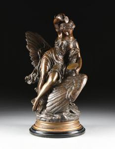 BUHOT Louis Charles Hippolyte 1815-1865,Hebe And Jupiter's Eagle,Simpson Galleries US 2017-10-14