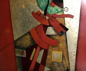 BUI MAI HIEN 1957,Vietnam Abstract Composition,2000,Theodore Bruce AU 2018-04-15