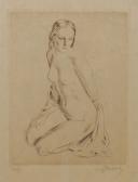 BUISSERET Louis 1888-1956,Femme au panier - Nu,Brussels Art Auction BE 2017-06-13