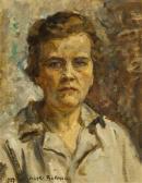 BUKOVAC Ivanka 1899-1957,A Self-portrait,1957,Palais Dorotheum AT 2012-03-10