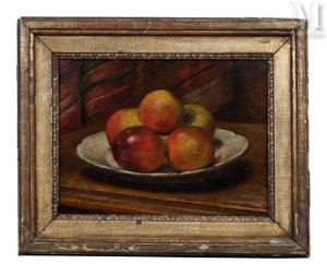 BULFFER CHARLES 1858-1934,Nature morte aux pommes.,Millon & Associés FR 2024-02-14