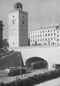 BULHAK Jan 1876-1950,Warszawa - Tunel trasy W-Z,1949,Rempex PL 2012-01-25