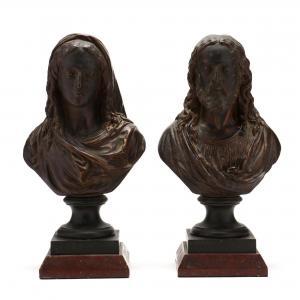 BULIO Jean 1827-1911,Virgin Mary and Christ,Leland Little US 2022-02-10