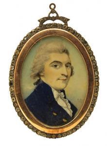 BULL Richard,Portrait miniature of a gentleman, head and should,1785,Woolley & Wallis 2018-03-07
