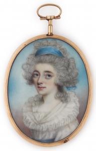 BULL Richard 1769-1809,Portrait of a lady,1795,Sotheby's GB 2022-12-08