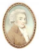BULL Richard 1769-1809,Portrait of a young gentleman, facing right in a p,Sworders GB 2021-09-14