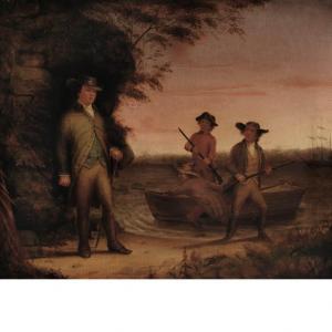 BULLARD Otis A. 1816-1853,Landing the Boat,1853,William Doyle US 2012-09-19