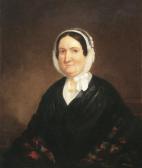 BULLARD Otis A. 1816-1853,Portrait of a Woman in a White Bonnet,1846,Weschler's US 2009-02-07