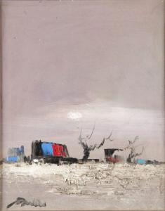 BULLER Tony 1938,Les arbres morts,Osenat FR 2020-07-26