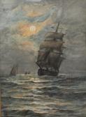 BULLOCK George Grosvenor 1810-1860,Shipping at sea,Gilding's GB 2016-07-12