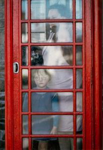 BULMER JOHN 1938,traditional red British phone box,1960,Rogers Jones & Co GB 2023-09-01