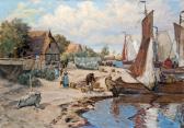 BULOW VON DENNEWITZ Friedrich Wilhelm 1855-1916,Fishermen,Nagyhazi galeria HU 2016-03-22