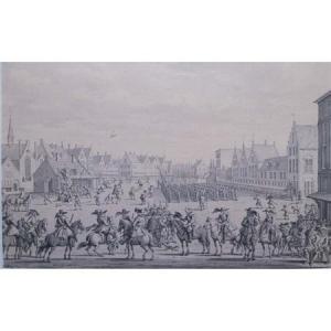 BULTHUIS Jan 1750-1801,Prince Maurits Disbanding the Utrecht Militia,William Doyle US 2010-01-27