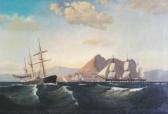 BUNCH C V 1800-1800,Boats off the Coast,1885,John Nicholson GB 2007-06-28