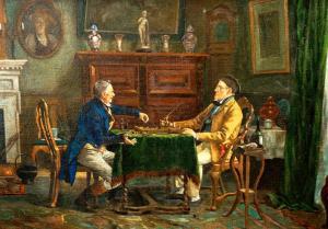 BUNCH W 1800-1900,THE CHESS PLAYERS,Addisons GB 2013-03-09