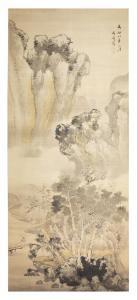 BUNCHO Tani 1763-1840,A hanging scroll,1825,Sotheby's GB 2021-11-05