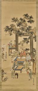 BUNCHO Tani 1763-1840,ANTIQUE JAPANESE LITERATI PAINTING,Chait US 2017-07-30