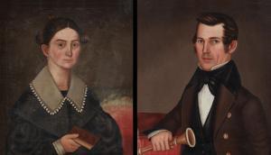 BUNDY Horace 1814-1883,Pair of Portraits,1830,Sotheby's GB 2023-01-23
