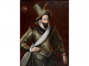 BUNEL François II 1552-1599,PORTRAIT OF KING HENRY IV OF FRANCE (1553-1610),Lawrences GB 2015-10-16