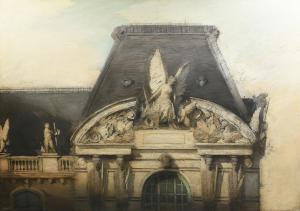 Bunkall Richard 1953-1999,Tuileries Palace,Simpson Galleries US 2019-05-18