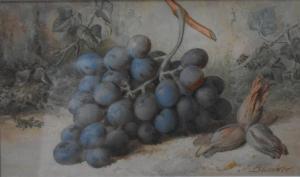 BUNKER Joseph 1800-1800,A pair of still life studies with fruit,Andrew Smith and Son GB 2018-09-30