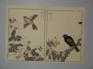 BUNREI,série des 100 oiseaux,1893,Neret-Minet FR 2012-01-23