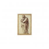 BUONARROTI MICHELANGELO 1475-1564,study of a mourning woman,1490,Sotheby's GB 2001-07-11