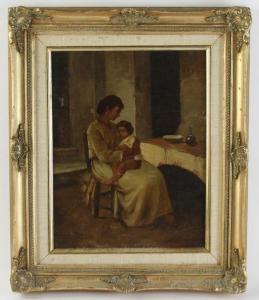 BUONGIORNO Donatus 1865-1935,Mother with child,Kaminski & Co. US 2021-07-25