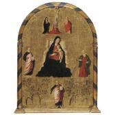 BUONO Pietro 1492-1512,the madonna and child enthroned with the crucifixi,Sotheby's GB 2006-01-26