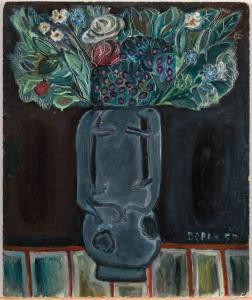 BURAK Cihat 1915-1994,Blumen in Vase,1955,Beurret & Bailly CH 2018-06-20