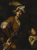 BURATTI Girolamo 1580-1655,DAVID WITH THE HEAD OF GOLIATH,Sotheby's GB 2018-05-22