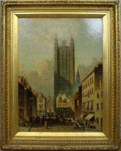 BURBRIDGE John 1855-1894,Victoria Tower, Westminster from Old Millbank,Penrith Farmers & Kidd's plc 2017-11-22