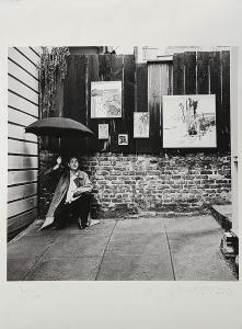 BURCHARD Jerry,Jose Ramon Lerma with Umbrella,1957,Clars Auction Gallery US 2014-05-17