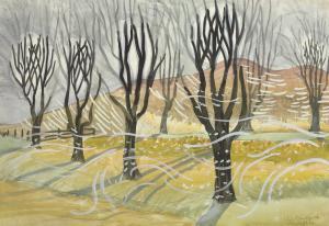 BURCHFIELD Charles Ephraim 1893-1967,Trees in Winter,1924,Christie's GB 2009-05-20