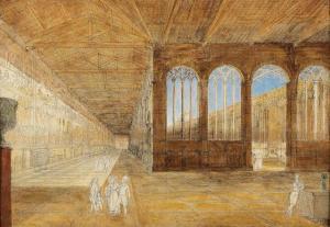 BURCI EMILIO 1811-1877,The interior of the Camposanto of Pisa,Bonhams GB 2019-10-23