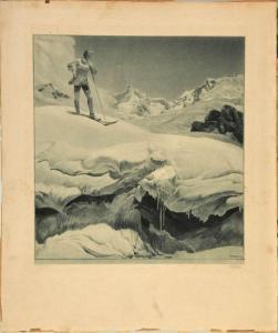 BURCK Paul 1878-1947,Am Gletscher,1909,Allgauer DE 2021-07-23