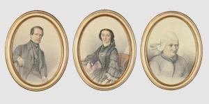 BURDA Josef 1827,Portraits eines Ehepaars,1857,Arnold DE 2022-03-09