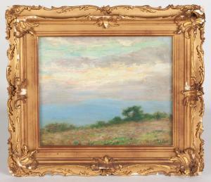 BURDICK Horace Robbins 1844-1942,Landscape,Cottone US 2019-06-26