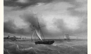 BURGADE Louis 1700-1800,peintre de marine, né à bordeaux,Neret-Minet FR 2005-06-25