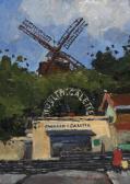 BURGER Antoine 1942,Moulin Galette,AuctionArt - Rémy Le Fur & Associés FR 2019-10-08