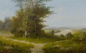 BURGER L 1900-1900,Broad landscape,Galerie Koller CH 2012-03-26