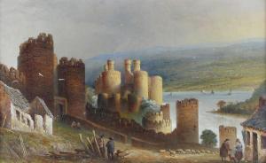 BURGESS James Howard 1817-1890,Carlingford Castle,Gormleys Art Auctions GB 2023-03-28