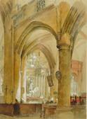 BURGESS John Cart 1798-1863,The Chapel of the Resurrection, Cherbourg,John Nicholson GB 2015-12-17