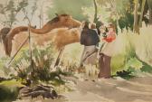 BURGESS W H,Feeding the horses,Fieldings Auctioneers Limited GB 2016-07-30