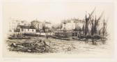 BURGESS Walter William,Sixteen views of London including: Lindsey Wharf a,Christie's 2012-03-16