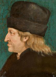 BURGKMAIR Hans I 1473-1531,Portrait of Frederick III of Habsburg,Van Ham DE 2023-05-15